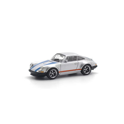 Pop Race 1/64 Porsche Singer 964 Silver - PR64-0188