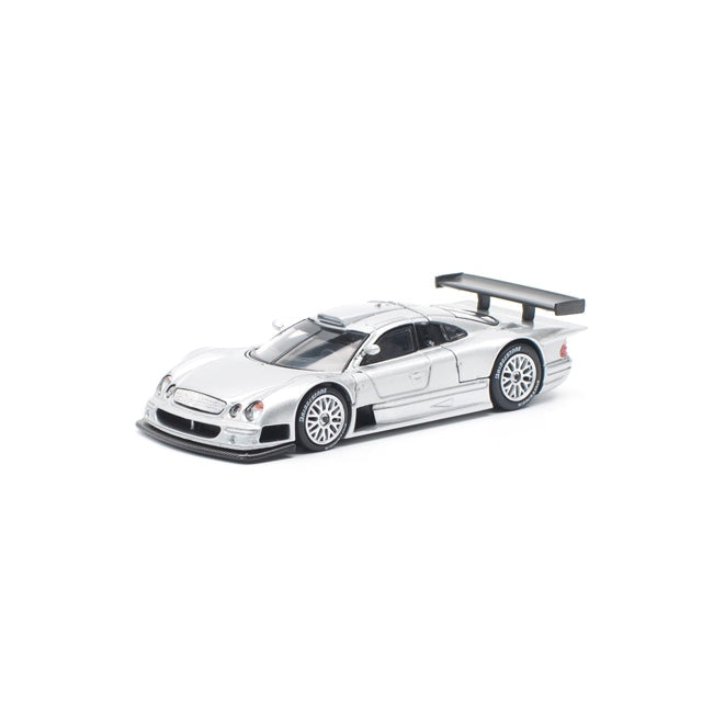 Pop Race 1/64 Mercedes-Benz Amg CLK-GTR Silver - PR64-158