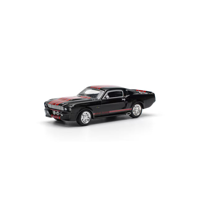Pop Race 1/64 Ford Shelby Mustang GT500 Dark Chrome - PR64-0218