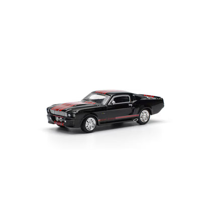 Pop Race 1/64 Ford Shelby Mustang GT500 Dark Chrome - PR64-0218