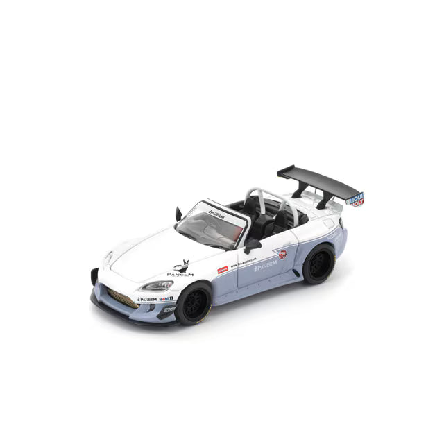 Pop Race 1/64 Pandem Honda S2000 White - Pr64-0300