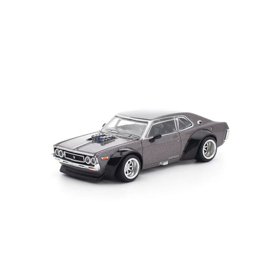Pop Race 1/64 Laurel C130 Metallic Grey - PR64-0304