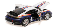 Minichamps 1/18 Porsche 911 Dakar 2022 Roughroads Blue & White
