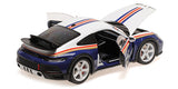 Minichamps 1/18 Porsche 911 Dakar 2022 Roughroads Blue & White