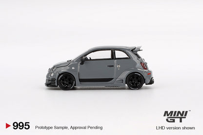 Mini GT 1/64 LB-WORKS x Abas Works Abarth 595 Grey