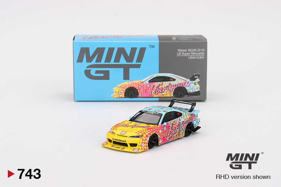 Mini GT 1/64 Nissan LB-Super Silhouette S15 SILVIA LBWK KUMA