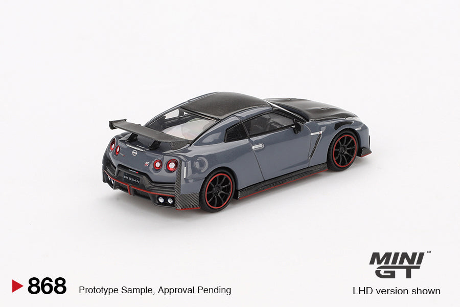 Mini GT 1/64 Nissan GT-R Nismo (R35) 2024 Stealth Gray - MGT00868