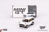 Mini GT 1/64 Range Rover Davos White