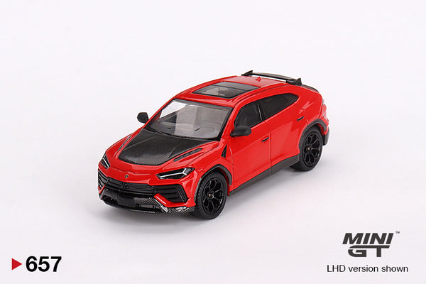 Mini GT 1/64 Lamborghini Urus Performante Rosso Mars Red