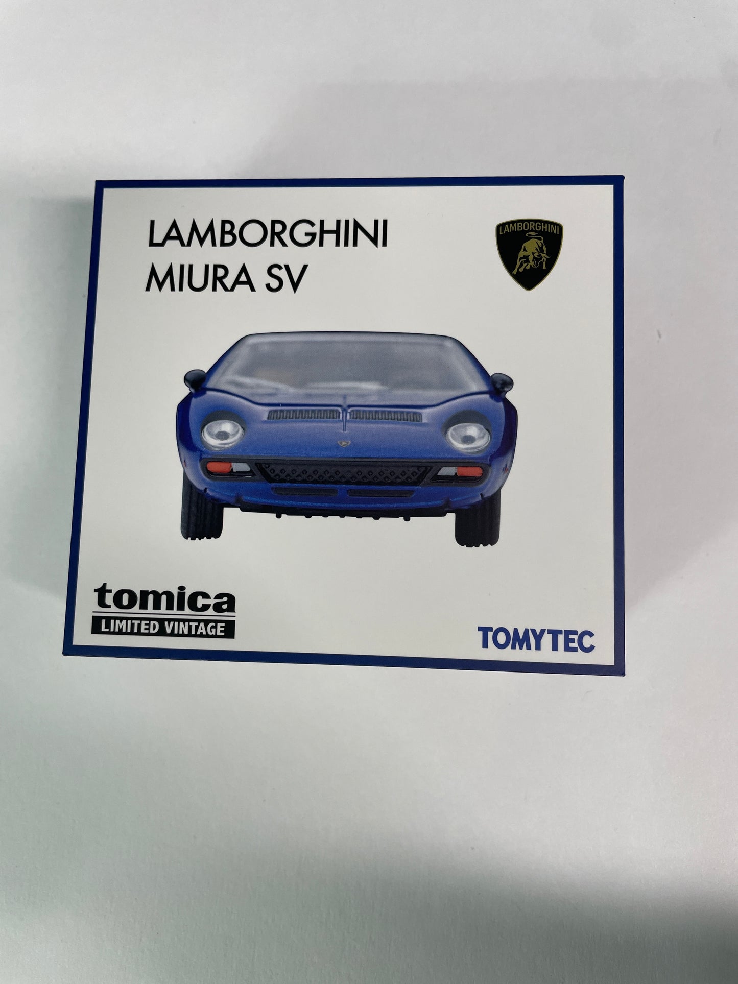 Tomica Limited Vintage 1/64 LV Lamborghini Miura SV Blue - 33654