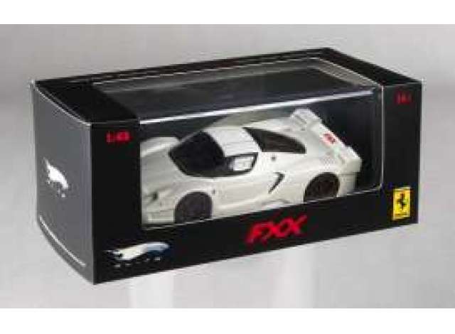 1/43 Hot Wheels Elite 2006 Ferrari FXX Pearl White Mica w/ Black Rims