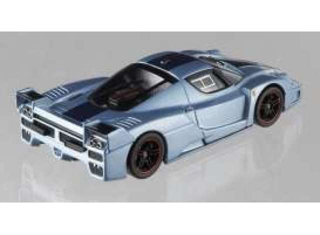 1/43 Hot Wheels Elite 2006 Ferrari FXX Turquoise w/ blue stripe - Damaged Box