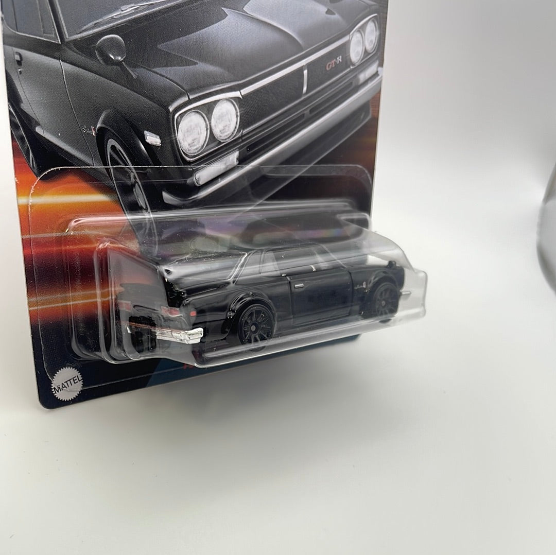 Hot Wheels 1/64 Fast And Furious Series 3 1971 Nissan Skyline H/T 2000 GT-R Black