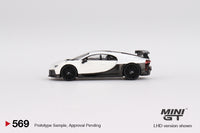 Mini GT 1/64 Bugatti Chiron Pur Sport White