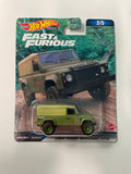 Hot Wheels 1/64 Fast & Furious Land Rover Defender 110 Green