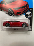 Hot Wheels 1/64 BMW M4 Red - Damaged Card