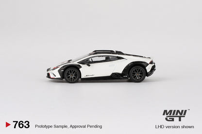 Mini GT 1/64 Lamborghini Huracán Sterrato Bianco Asopo White