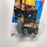 Hot Wheels 1/64 Mercedes-Benz Unimog 1300 Heavy Rescue Service Brown