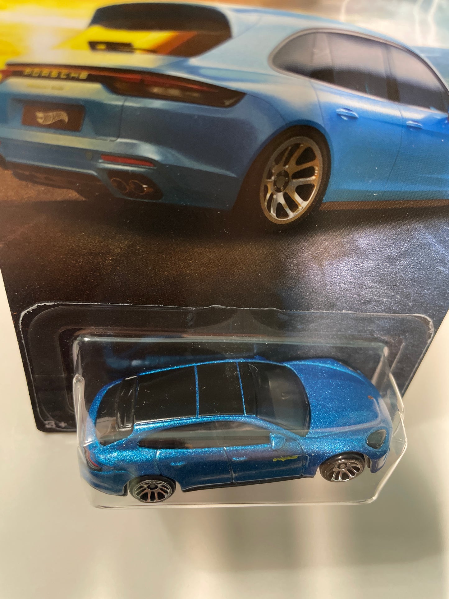 Hot Wheels 1/64 Silver Series Hybrid Speed Porsche Panamera Turbo S E-Hybrid Sport Voiture de Sport Hybride Turismo Blue - JCB79 - Error ( Read description)