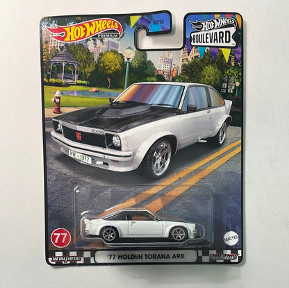 Hot Wheels 1/64 HW Boulevard ‘77 Holden Torana A9X White