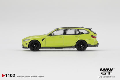 Mini GT 1/64 BMW M3 M Performance Touring Sao Paulo Yellow - MGT01102