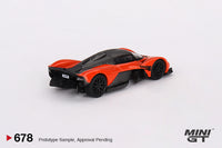 Mini GT 1/64 Aston Martin Valkyrie Maximum Orange