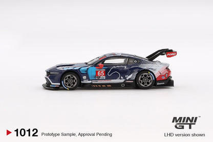 Mini GT 1/64 Ford Mustang GT3 #65 2024 IMSA Daytona 24 Hrs Ford Multimatic Motorsports Blue - MGT01012