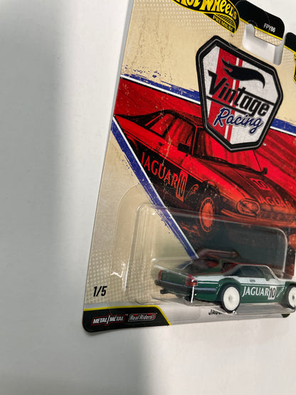 Hot Wheels 1/64 Car Culture 2026 Mix T Vintage Racing Jaguar XJS Green - JKF02
