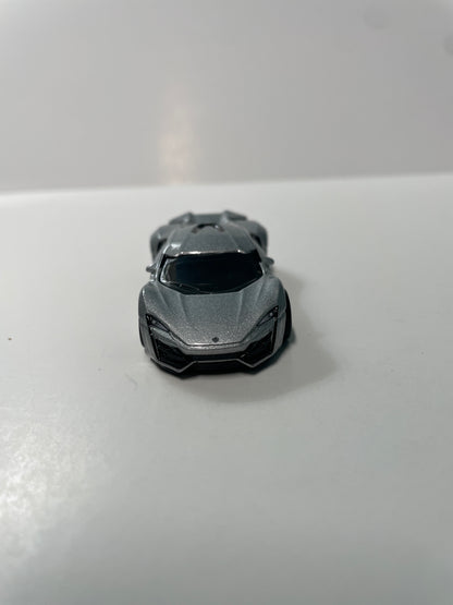 *Loose* Hot Wheels 1/64 Premium Car Culture Team Transport Lykan Hypersport Silver