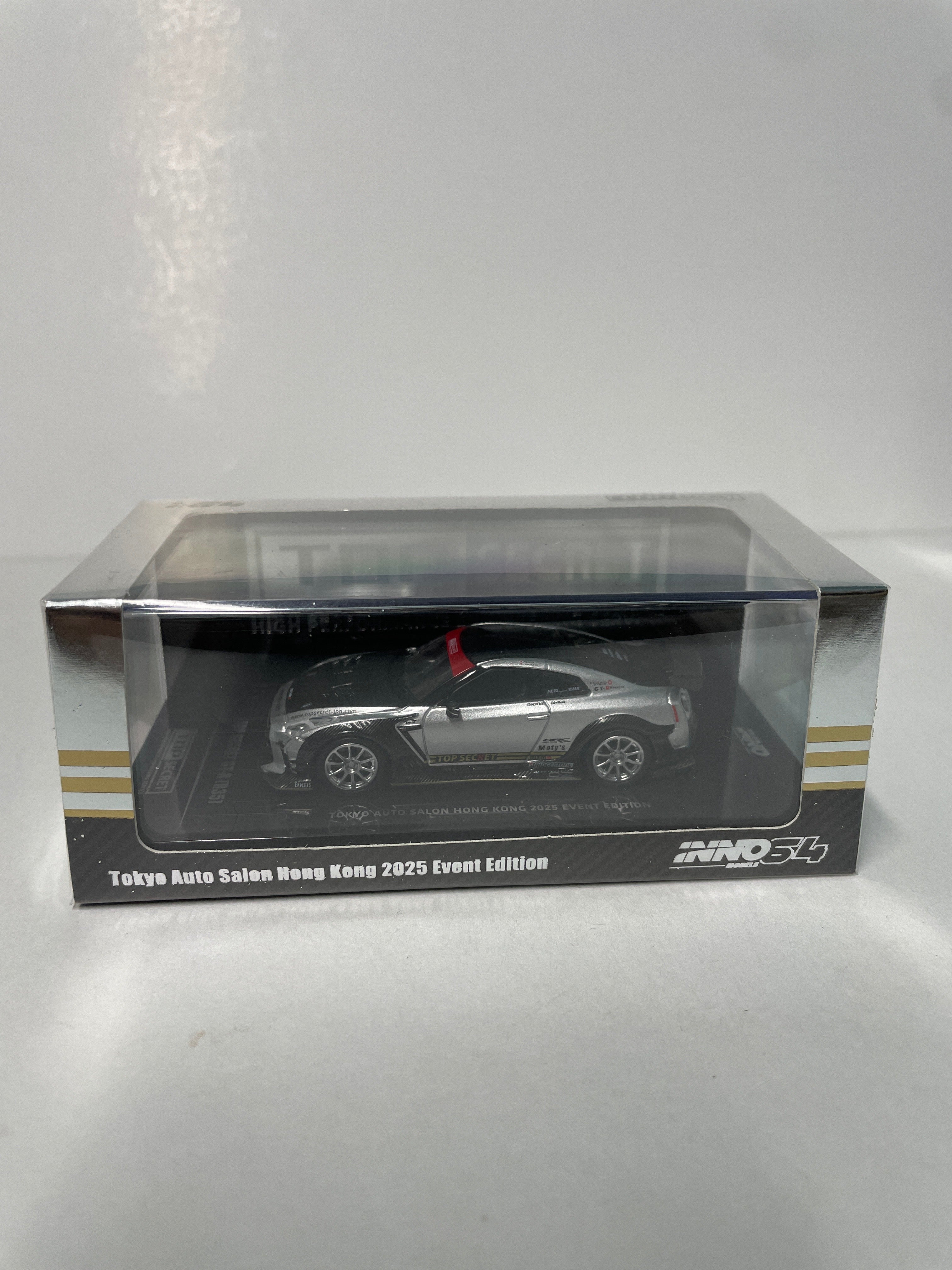 Inno64 1/64 Top Secret Nissan GT-R (R35) Tokyo Auto Salon Hong