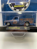 M2 Machines 1/64 Mijo Exclusives 1975 Chevrolet Silverado Blue