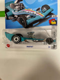 Hot Wheels 1/64 Treasure Hunt Madfast Blue - Damaged Card