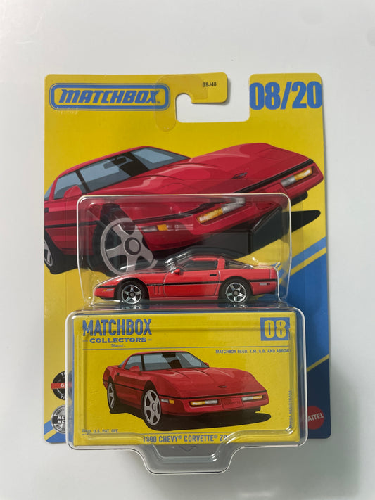 Matchbox Collectors 1/64 1990 Chevy Corvette ZR1 Red - JJV94