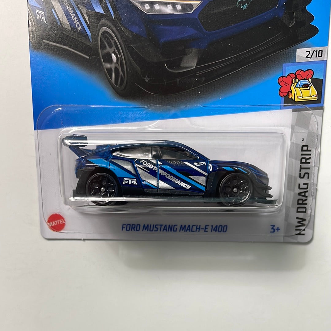 Hot Wheels 1/64 Ford Mustang Mach-E 1400 Blue