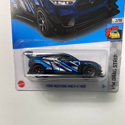 Hot Wheels 1/64 Ford Mustang Mach-E 1400 Blue