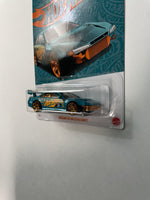 Hot Wheels 1/64 Pearl & Chrome Nissan Silvia (S14) Drift Teal & Gold