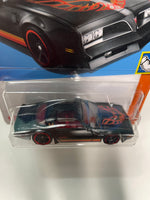 Hot Wheels 1/64 ‘77 Pontiac Firebird T/A Black - Damaged Card