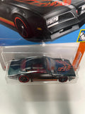 Hot Wheels 1/64 ‘77 Pontiac Firebird T/A Black - Damaged Card