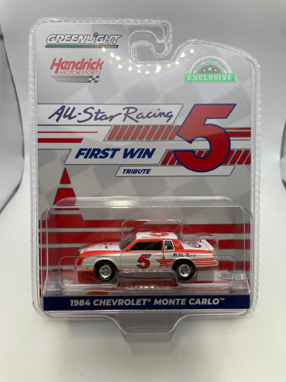 Greenlight 1/64 Hobby Exclusive Hendrick Motorsports All-Star Racing 5 1984 Chevrolet Monte Carlo White & Red