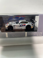 Para64 1/64 Mercedes-AMG GT3 2022 Gulf 12hr Ram Racing #8 D2 livery Silver & White