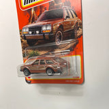 Matchbox 1/64 1980 AMC Eagle Brown - Damaged Card