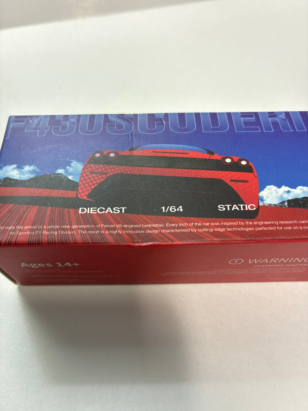 Little Hunter 1/64 Ferrari F430 Scuderia White - Damaged Box