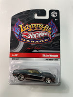 Hot Wheels 1/64 Larry’s Garage ‘69 ford Mustang Black ( Read description )