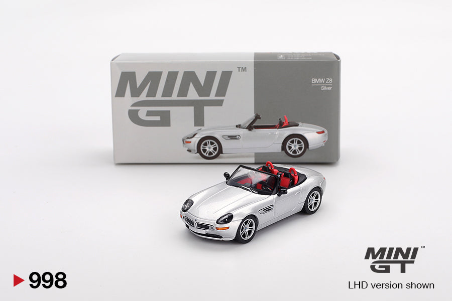 Mini GT 1/64 BMW Z8 Silver - MGT00998
