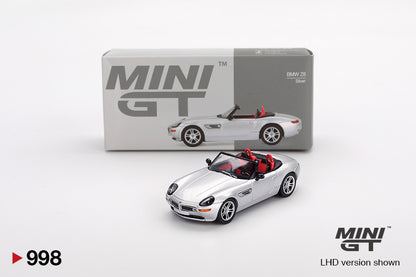Mini GT 1/64 BMW Z8 Silver - MGT00998
