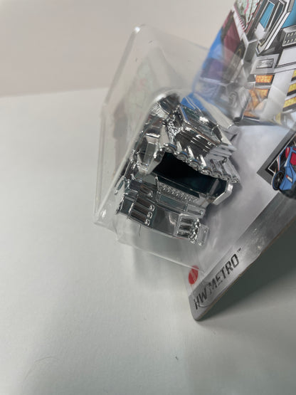 Hot Wheels 1/64 Raijin Express Chrome & Red