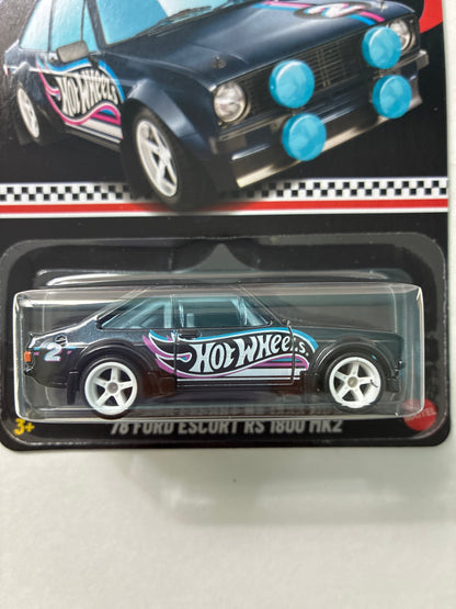Hot Wheels 1/64 Mail In Collector Edition '78 Ford Escort RS 1800 MK2 Blue - JKD39-NK910