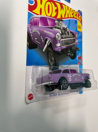 Hot Wheels 1/64 ‘55 Chevy Bel Air Gasser Purple