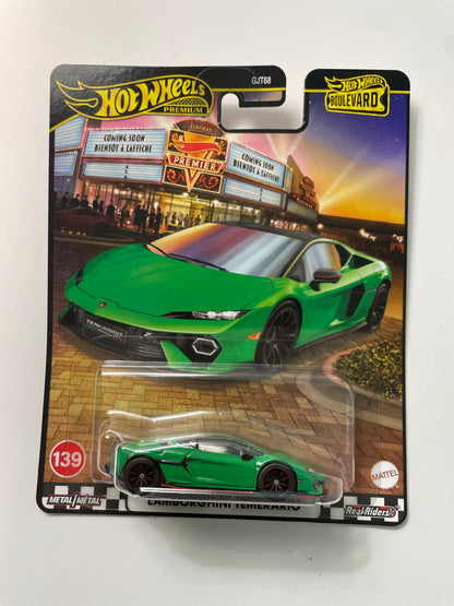 Hot Wheels 1/64 Lamborghini Temerario Green - JBL09