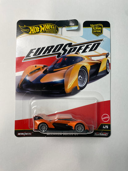 Hot Wheels 1/64 Car Culture Euro Speed (FPY86-961L) Set of 5